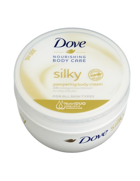 dove silky crema corpo 300ml - setificante: tuttocasashop.it: igiene e cura della persona