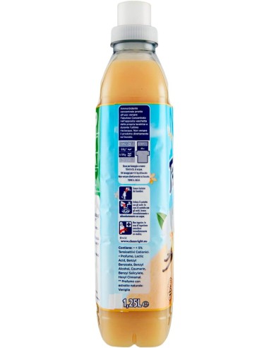 fabuloso ammorbidente concentrato 54 lavaggi - 1250ml - vaniglia: tuttocasashop.it: prodotti per bucato e tessuti