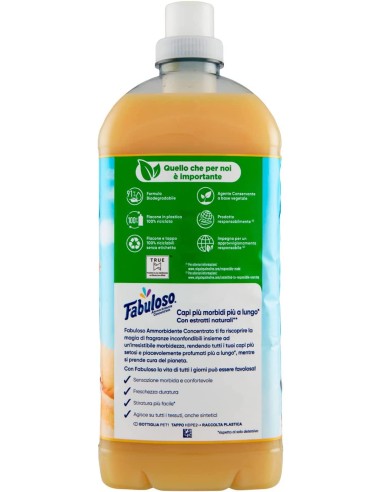 fabuloso ammorbidente concentrato 54 lavaggi - 1250ml - vaniglia: tuttocasashop.it: prodotti per bucato e tessuti
