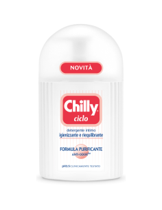 chilly detergente intimo 200ml - ciclo - igienizzante e riequilibrante: tuttocasashop.it: igiene e cura della persona