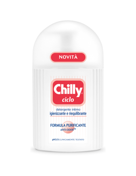 chilly detergente intimo 200ml - ciclo - igienizzante e riequilibrante: tuttocasashop.it: igiene e cura della persona