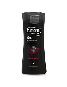 mantovani bagnoschiuma 400ml - rigenerante - con rabarbero e caffeina: tuttocasashop.it: igiene e cura della persona