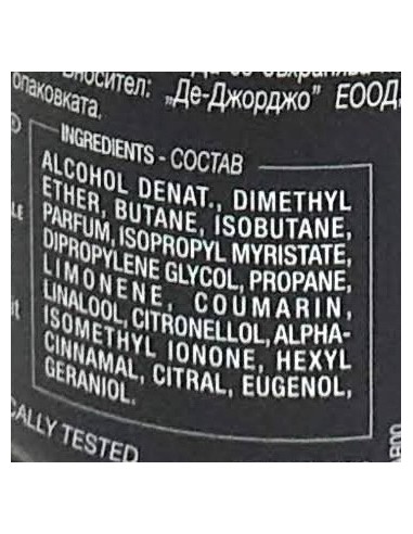 malizia uomo deodorante spray - 150ml - black & wild: tuttocasashop.it: igiene e cura della persona