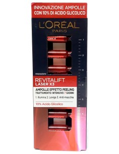 l'oreal revitalift laser x3 - trattamento intensivo viso - 7 ampolle: tuttocasashop.it: igiene e cura della persona