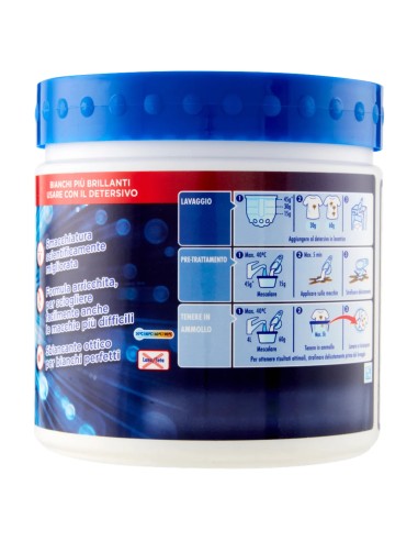 dash diamond additivo smacchiante in polvere - 500 grammi - capi bianchi: tuttocasashop.it: prodotti per bucato e tessuti