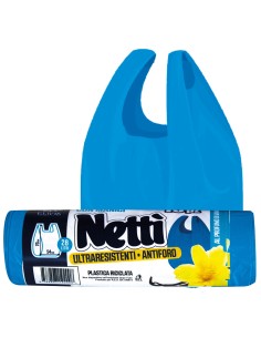 elios netti' 15 sacchi ultraresistenti 28l 52x70cm profumati - vaniglia: tuttocasashop.it: pulizia e cura della casa