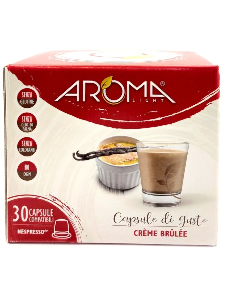 aroma light 30 capsule di gusto - creme brulee - compatibili nespresso: tuttocasashop.it: altro - bazar