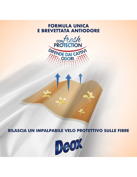 deox ammorbidente concentrato - 660ml - 33 lavaggi - vaniglia: tuttocasashop.it: prodotti per bucato e tessuti