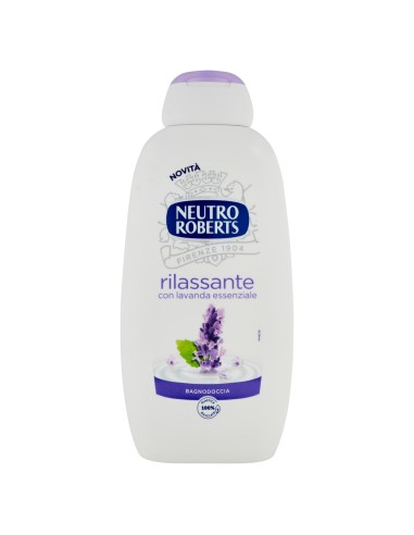 neutro roberts bagnodoccia - 450ml - rilassante con lavanda essenziale: tuttocasashop.it: igiene e cura della persona