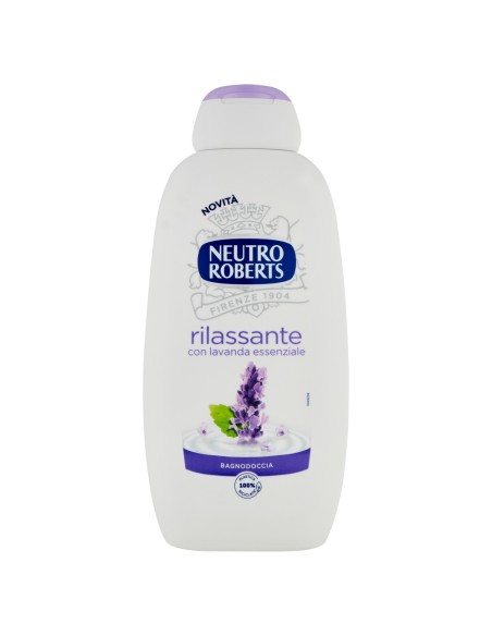 neutro roberts bagnodoccia - 450ml - rilassante con lavanda essenziale: tuttocasashop.it: igiene e cura della persona