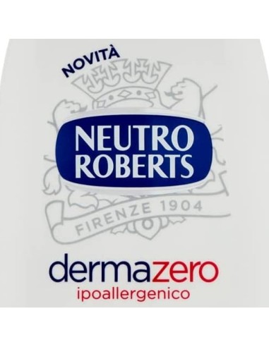 neutro roberts bagnodoccia 450ml - dermazero ipoallergenico - nichel tested: tuttocasashop.it: igiene e cura della persona