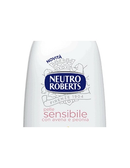 neutro roberts bagnodoccia - 450ml - pelle sensibile con avena e peonia: tuttocasashop.it: igiene e cura della persona