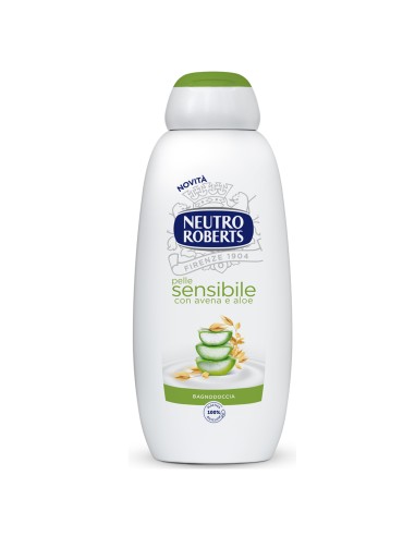 neutro roberts bagnodoccia - 450ml - pelle sensibile con avena e aloe: tuttocasashop.it: igiene e cura della persona