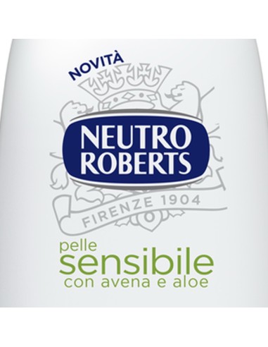 neutro roberts bagnodoccia - 450ml - pelle sensibile con avena e aloe: tuttocasashop.it: igiene e cura della persona