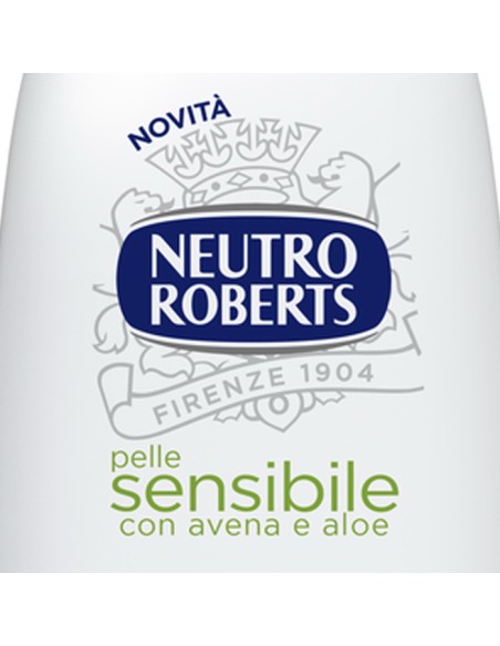 neutro roberts bagnodoccia - 450ml - pelle sensibile con avena e aloe: tuttocasashop.it: igiene e cura della persona