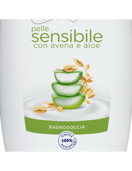 neutro roberts bagnodoccia - 450ml - pelle sensibile con avena e aloe: tuttocasashop.it: igiene e cura della persona