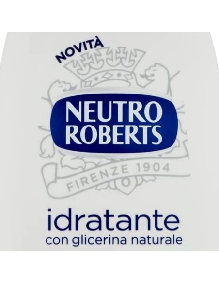 neutro roberts bagnodoccia - 450ml - idratante con clicerina naturale: tuttocasashop.it: igiene e cura della persona