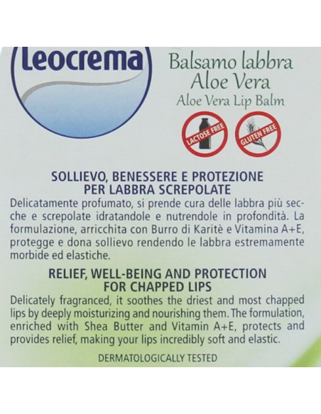 leocrema stick labbra 5.5ml - aloe vera: tuttocasashop.it: igiene e cura della persona