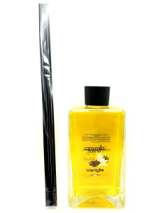 camomilla essenza profumo ambiente con bastoncini - 500ml - vaniglia: tuttocasashop.it: pulizia e cura della casa