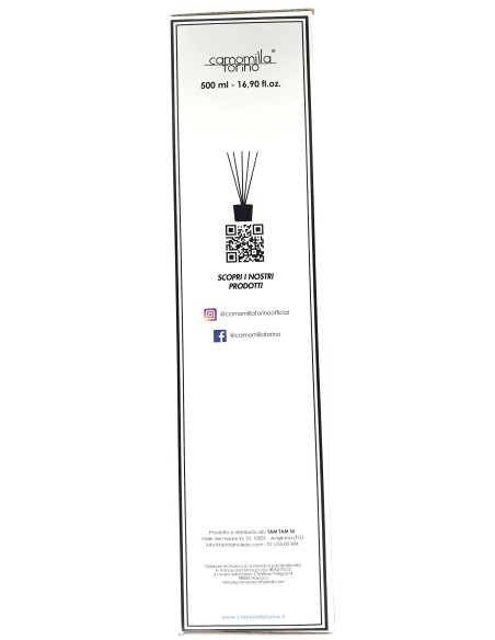 camomilla essenza profumo ambiente con bastoncini - 500ml - vaniglia: tuttocasashop.it: pulizia e cura della casa