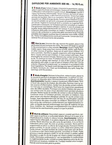 camomilla essenza profumo ambiente con bastoncini - 500ml - vaniglia: tuttocasashop.it: pulizia e cura della casa