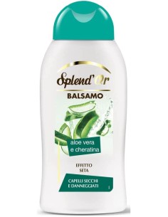 splend'or balsamo per capelli - 300ml - aloe vera e cheratina: tuttocasashop.it: igiene e cura della persona