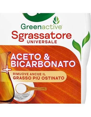 cif sgrassatore spray - ricarica 650ml - green active aceto & bicarbonato: tuttocasashop.it: pulizia e cura della casa