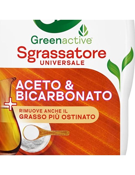 cif sgrassatore spray - ricarica 650ml - green active aceto & bicarbonato: tuttocasashop.it: pulizia e cura della casa