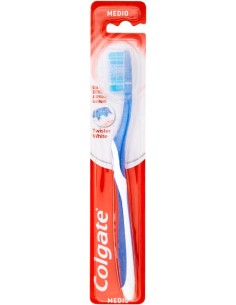 colgate sensitive teister white - spazzolino per l'igiene orale - medio: tuttocasashop.it: igiene e cura della persona