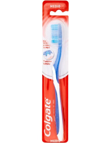 colgate sensitive teister white - spazzolino per l'igiene orale - medio: tuttocasashop.it: igiene e cura della persona