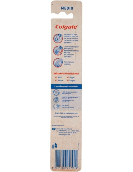 colgate sensitive teister white - spazzolino per l'igiene orale - medio: tuttocasashop.it: igiene e cura della persona