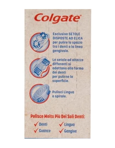 colgate sensitive teister white - spazzolino per l'igiene orale - medio: tuttocasashop.it: igiene e cura della persona