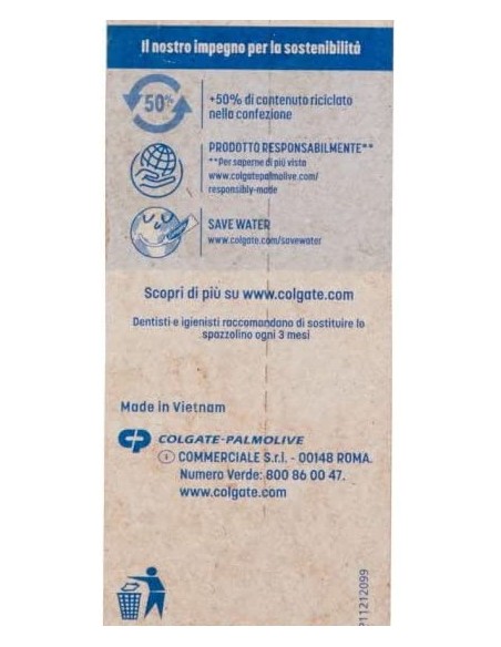 colgate sensitive teister white - spazzolino per l'igiene orale - medio: tuttocasashop.it: igiene e cura della persona