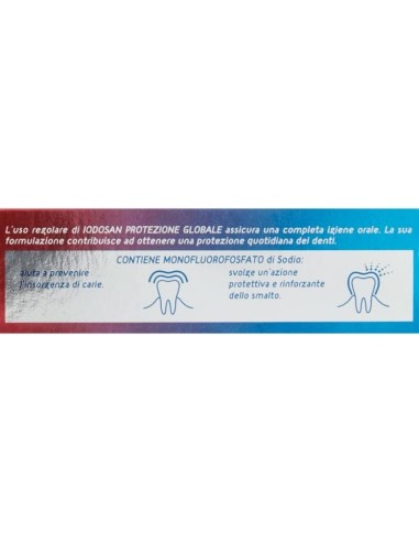 iodosan dentifricio 75ml - protezione globale anticarie e disturbi gengivali: tuttocasashop.it: igiene e cura della persona