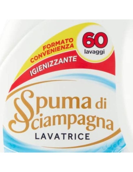 spuma di sciampagna detersivo lavatrice - 60 lavaggi - 3l - marsiglia: tuttocasashop.it: prodotti per bucato e tessuti