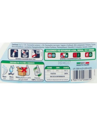 spuma di sciampagna detersivo lavatrice - 60 lavaggi - 3l - marsiglia: tuttocasashop.it: prodotti per bucato e tessuti