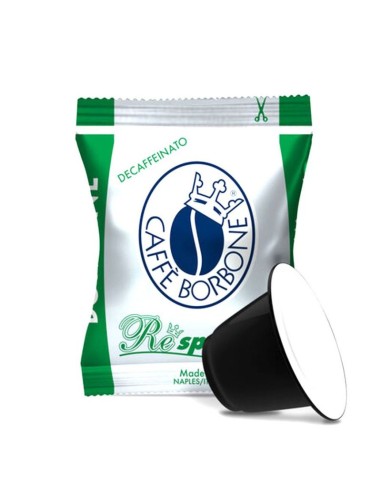 borbone respresso caffe' 50 capsule - compatibili nespresso - decaffeinato: tuttocasashop.it: altro - bazar