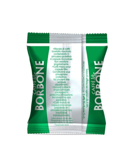borbone respresso caffe' 50 capsule - compatibili nespresso - decaffeinato: tuttocasashop.it: altro - bazar