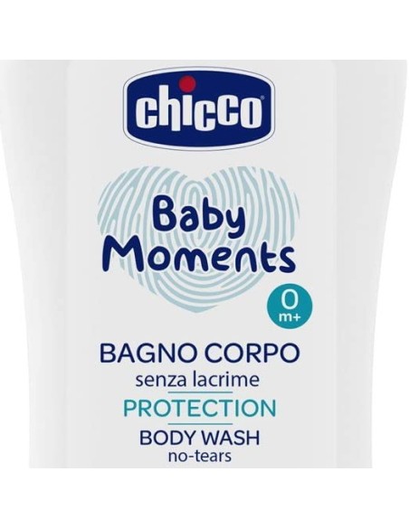 chicco baby moments bagno corpo senza lacrime - 500ml - calendula glicerina: tuttocasashop.it: igiene e cura della persona