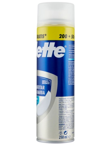 gillette series schiuma da barba - 250ml - ammorbidente con burro di cacao: tuttocasashop.it: igiene e cura della persona