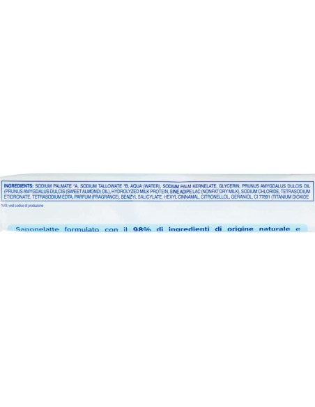 nidra sapone solido - 3 pezzi da 90 grammi - idratante - proteine del latte: tuttocasashop.it: igiene e cura della persona