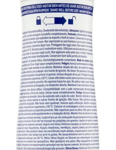 nivea deodorante spray - 150ml - black & white invisible fresh - non macchia: tuttocasashop.it: igiene e cura della persona
