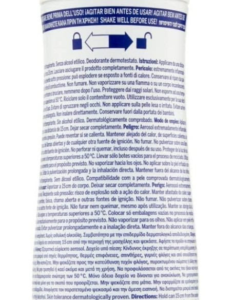nivea deodorante spray - 150ml - black & white invisible fresh - non macchia: tuttocasashop.it: igiene e cura della persona
