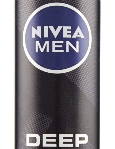 nivea deodorante spray - 150ml - for men - 48h - deep - black carbon: tuttocasashop.it: igiene e cura della persona