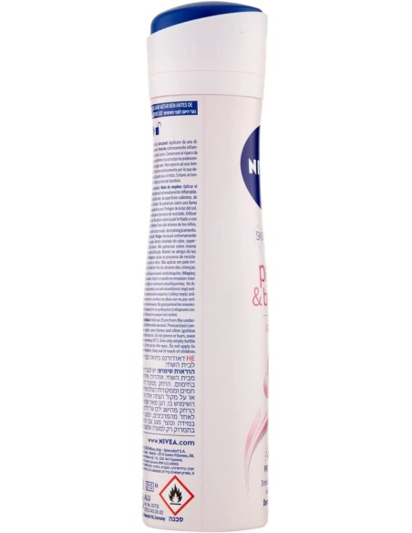 nivea deodorante spray - 150ml - pearl & beauty - protezione 48h: tuttocasashop.it: igiene e cura della persona