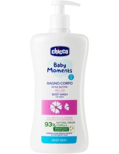 chicco baby moments bagno corpo senza lacrime - 500ml - relax - con malva: tuttocasashop.it: igiene e cura della persona