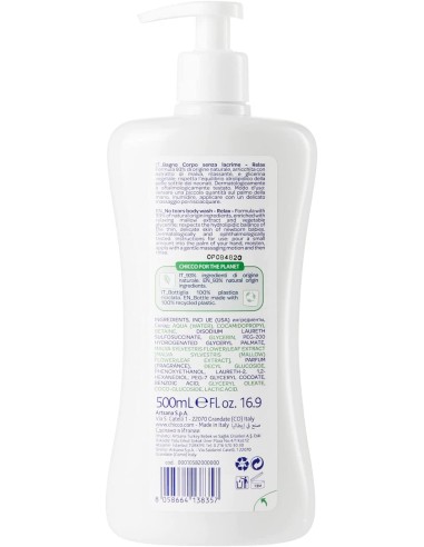 chicco baby moments bagno corpo senza lacrime - 500ml - relax - con malva: tuttocasashop.it: igiene e cura della persona