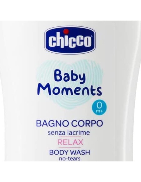 chicco baby moments bagno corpo senza lacrime - 500ml - relax - con malva: tuttocasashop.it: igiene e cura della persona