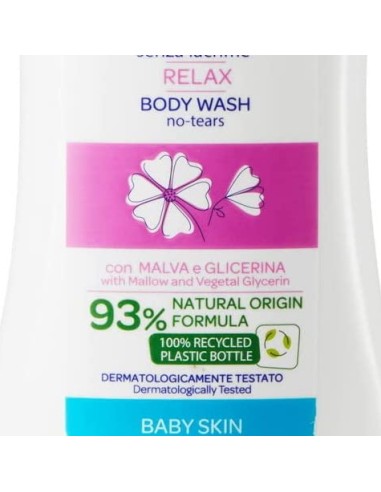 chicco baby moments bagno corpo senza lacrime - 500ml - relax - con malva: tuttocasashop.it: igiene e cura della persona