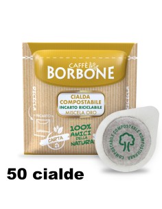 borbone caffe' espresso - 50 cialde ese 44mm - miscela oro: tuttocasashop.it: altro - bazar
